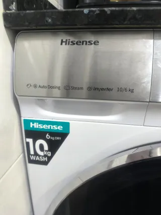 Lavasecadora Hisense 10kg Wash 6kg Dry