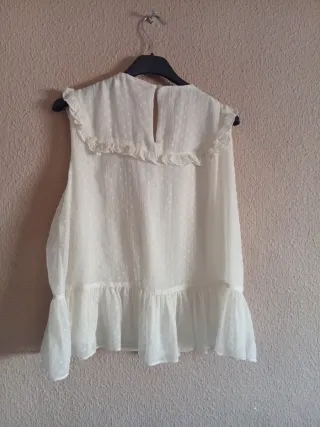 Blusa Verano Bordada Flores