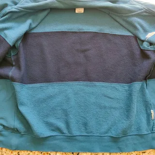 Felpa Nike con Zip Blu Navy Uomo Taglia L