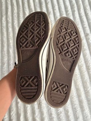 Converse All Star altas beige T41