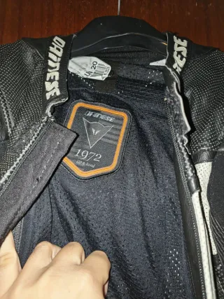 Tuta moto pelle Dainese integrale