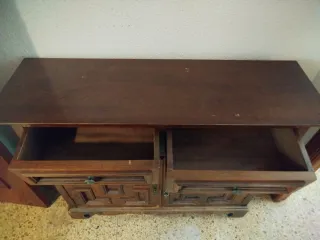 Mueble distribuidor vintage madera