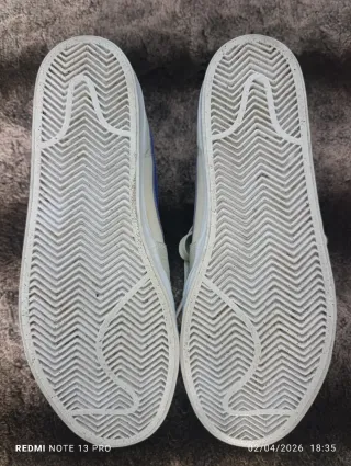 Deportivas Nike SB Pogo Plus   Azul y Blanco