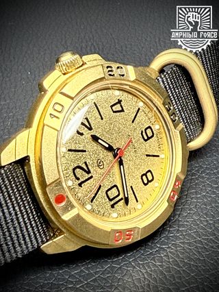 Vostok Komandirskie 43711B Golden a estrenar