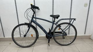 Bicicleta Urbana City 500 Azul