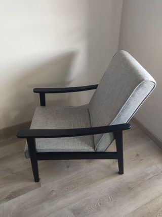 Butaca Kenay Home Wood (2023) Negra-Gris