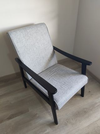 Butaca Kenay Home Wood (2023) Negra-Gris