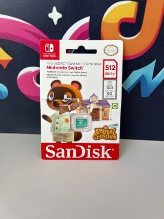 Tarjeta microSDXC SanDisk 512GB Nintendo Switch