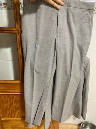 Abito Giacca e Pantaloni Zara Donna Grigio