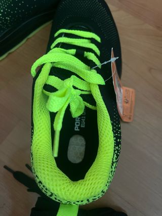 Zapatillas seguridad Portwest Talla 41 Negro/Verde