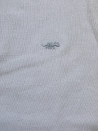 Conjunto niño 4-5 años polo blanco y jeans