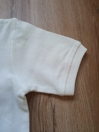 Conjunto niño 4-5 años polo blanco y jeans