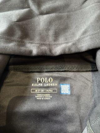 Chaqueta Polo Ralph Lauren Negra Talla M 10/10