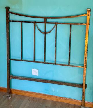 Cama Forja Toledana Antigua
