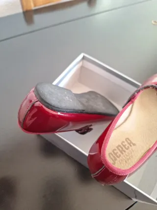 Zapatos niña charol DEREA talla 27