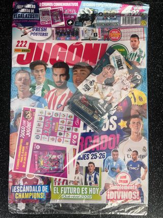 Revista Jugón 222 Liga Este 25/26 Megacracks ED LI