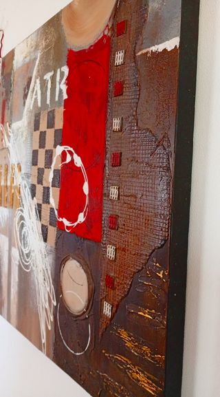 Cuadro abstracto moderno | Decoración