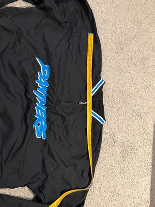 Reebok Carolina Panthers 90s 1/4 Zip Jacket