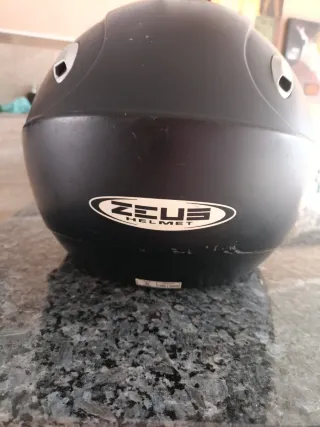 Casco Moto Scooter Negro