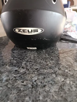 Casco Moto Scooter Negro