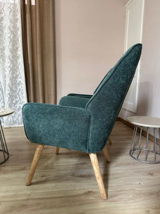 Coppia poltrone Vente-Unique verdi