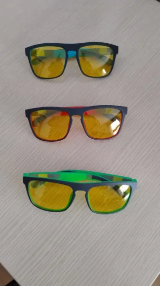 Gafas de sol con filtro amarillo.