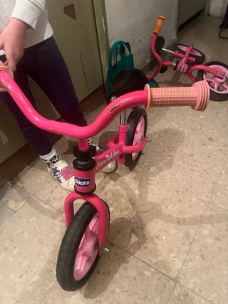 Bicicleta infantil rosa Chicco gran oferta !!!