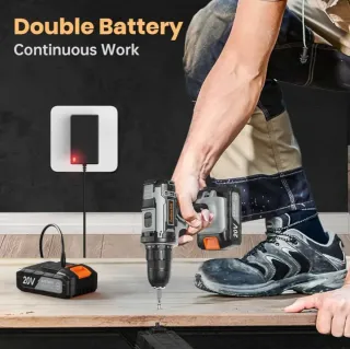 Taladro Atornillador Batería 20V