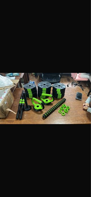 Mancuernas Ajustables 20kg 6 en 1