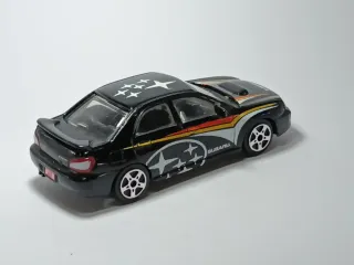 Subaru Impreza Negro WRX STI 1/43 de Burago