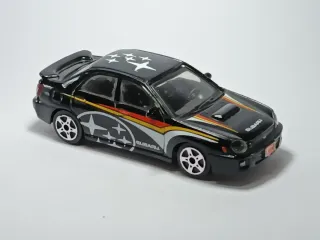 Subaru Impreza Negro WRX STI 1/43 de Burago