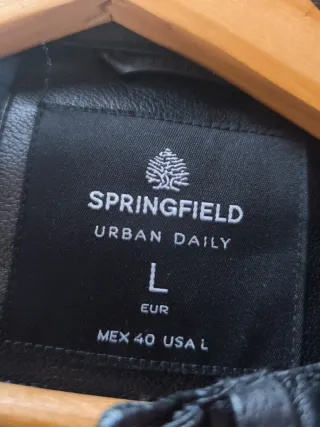 Chaqueta Biker Springfield Talla L