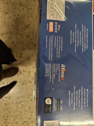 Completo Lenzuola Spiderman 3 Pezzi