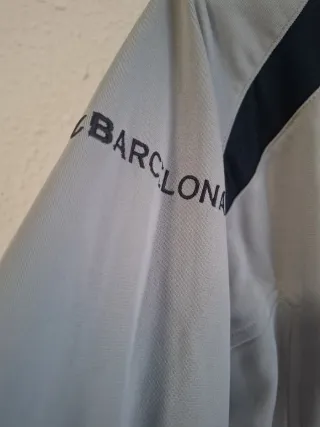 Chaqueta deportiva Nike FC Barcelona gris