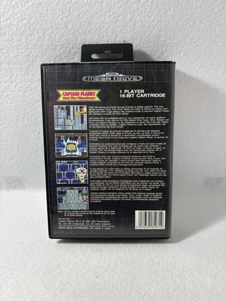 Captain Planet and the Planeteers Mega Drive