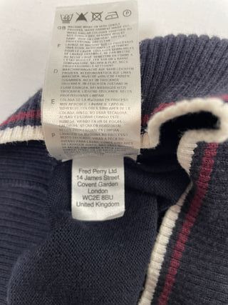 Polo Fred Perry Vintage Azul Marino