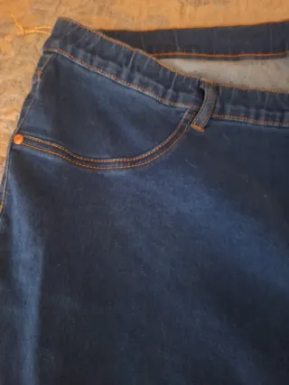 Pantalón vaquero mujer talla 56