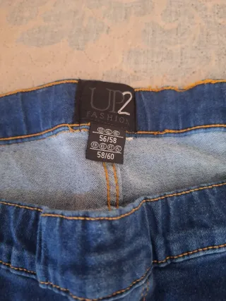 Pantalón vaquero mujer talla 56