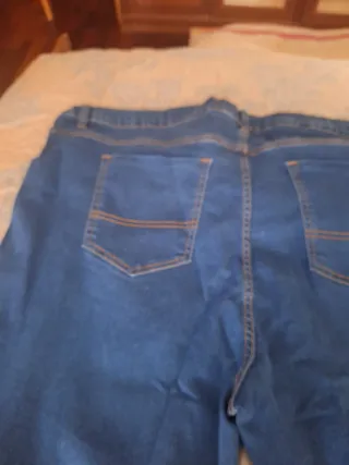 Pantalón vaquero mujer talla 56