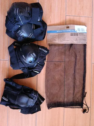 Pack 3 Protecciones Patinaje Powerslide adulto