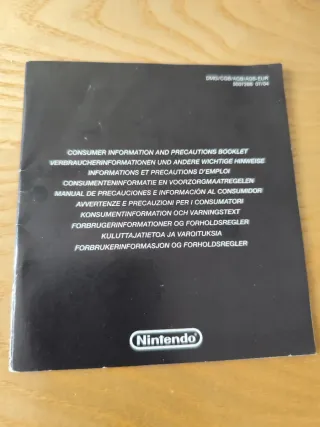 Manuales Game Boy Micro Nintendo