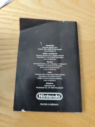 Manuales Game Boy Micro Nintendo