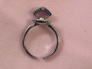 Anello Argento 925 Conchiglia Apribile