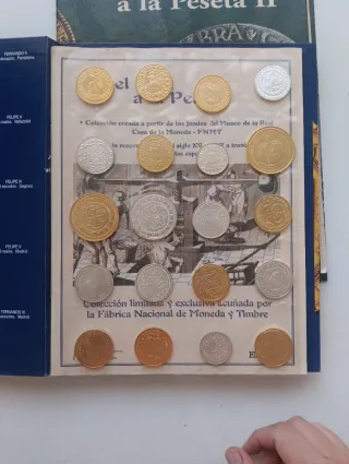 Del real a la peseta, volumen 1 y 2