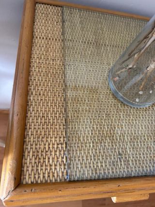 Mueble de mimbre con  solo venta persona