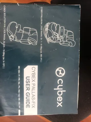 Silla coche Cybex Pallas Fix con Isofix