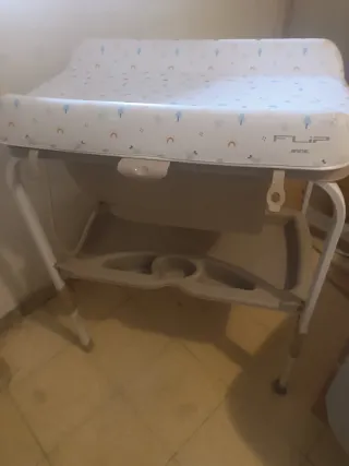 Cambiador+bañera bebé