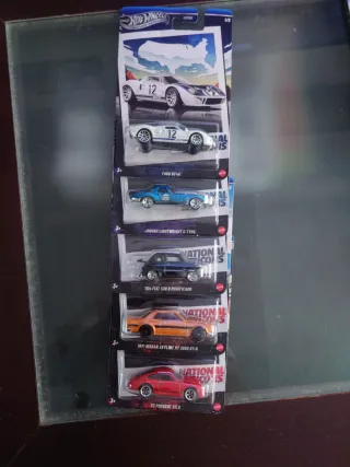 Hot Wheels National Motor Sports Serie Completa