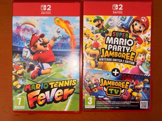 Juegos Nintendo Switch: Mario Tennis y Mario Party