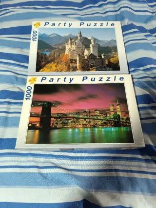 Puzzle 1000 piezzas. Puente de Brooklin y Castillo